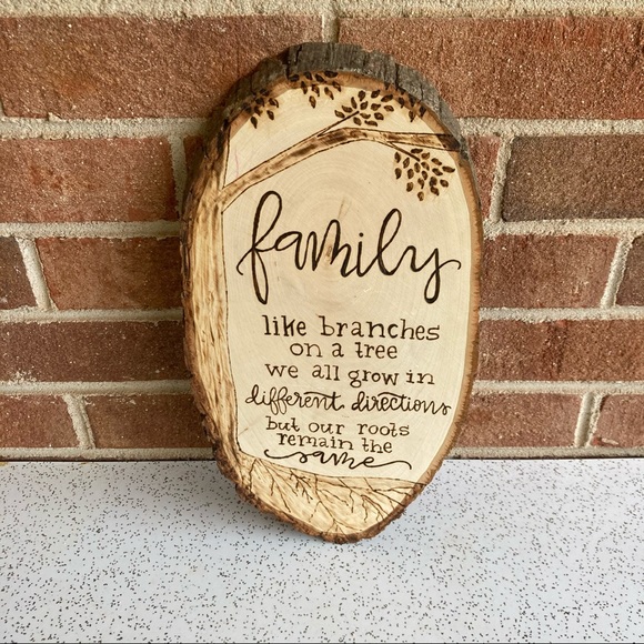 Hand Crafted Other - Hand Crafted Family Wall Art